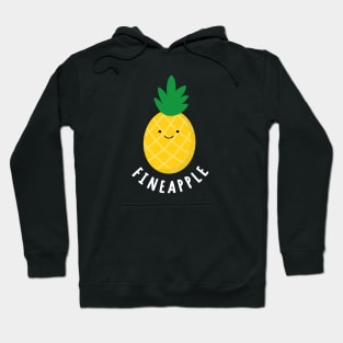 Cute funny pineapple fineapple Hoodie